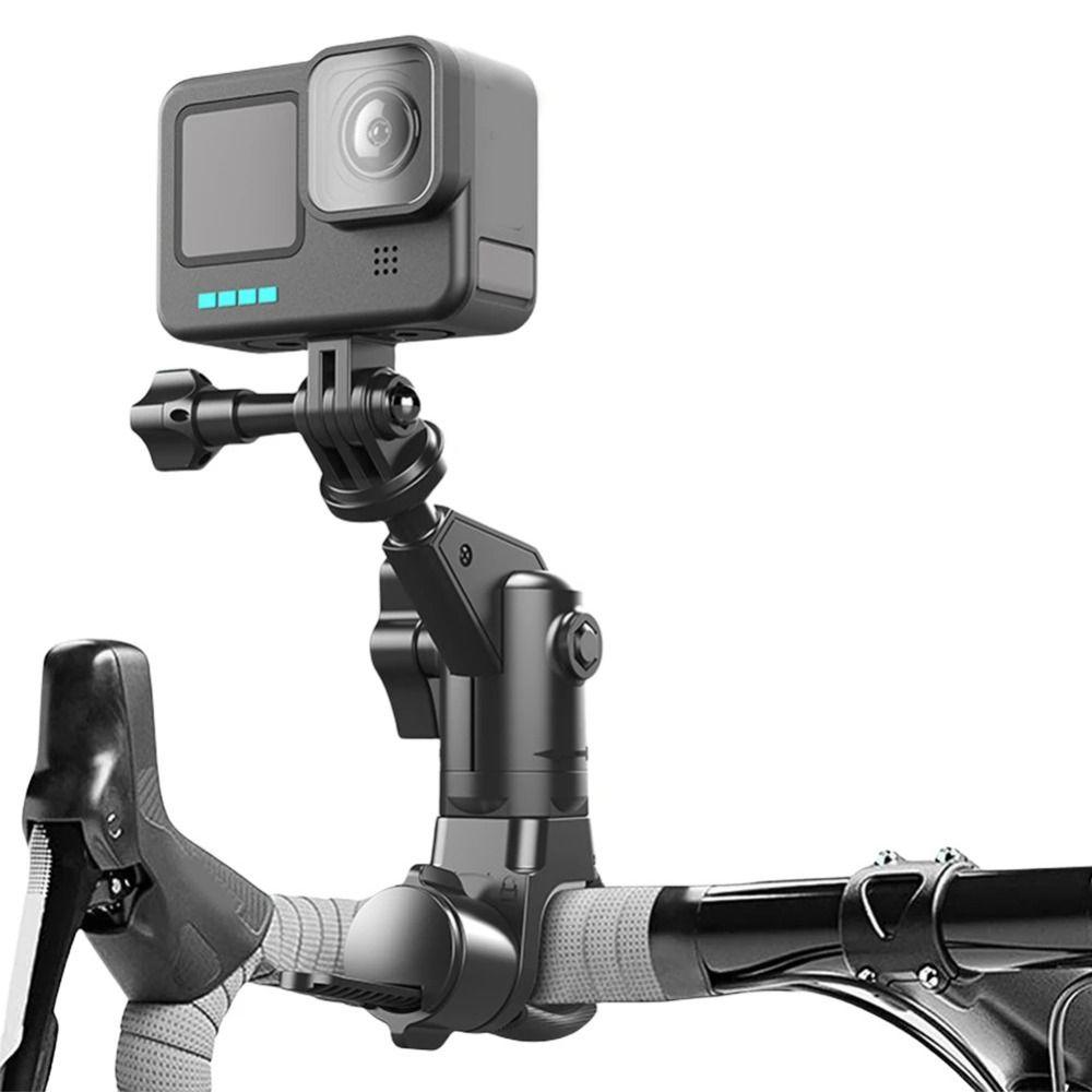 360 Rotating Action Camera Holder Quick Release Handlebar Mount Brackets Camera Mount Bike