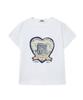 THE SATURDAY EVENING POST Arch Heart T-Shirt_White