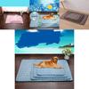 Luxurious And Soft Dog Cooling Mat Non-toxic Pet Cushion For Summer Comfort