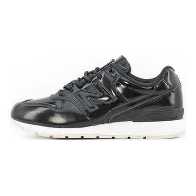 Nb 996 Zapatillas de Running de Caña Baja de Cuero Patentado Cómodas Hombre zapatillas Negro MRL996FA