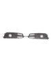 2PCS Car Front Bumper Fog Light Grille For   A6 C7 S-Line 2012-2014 W/LED