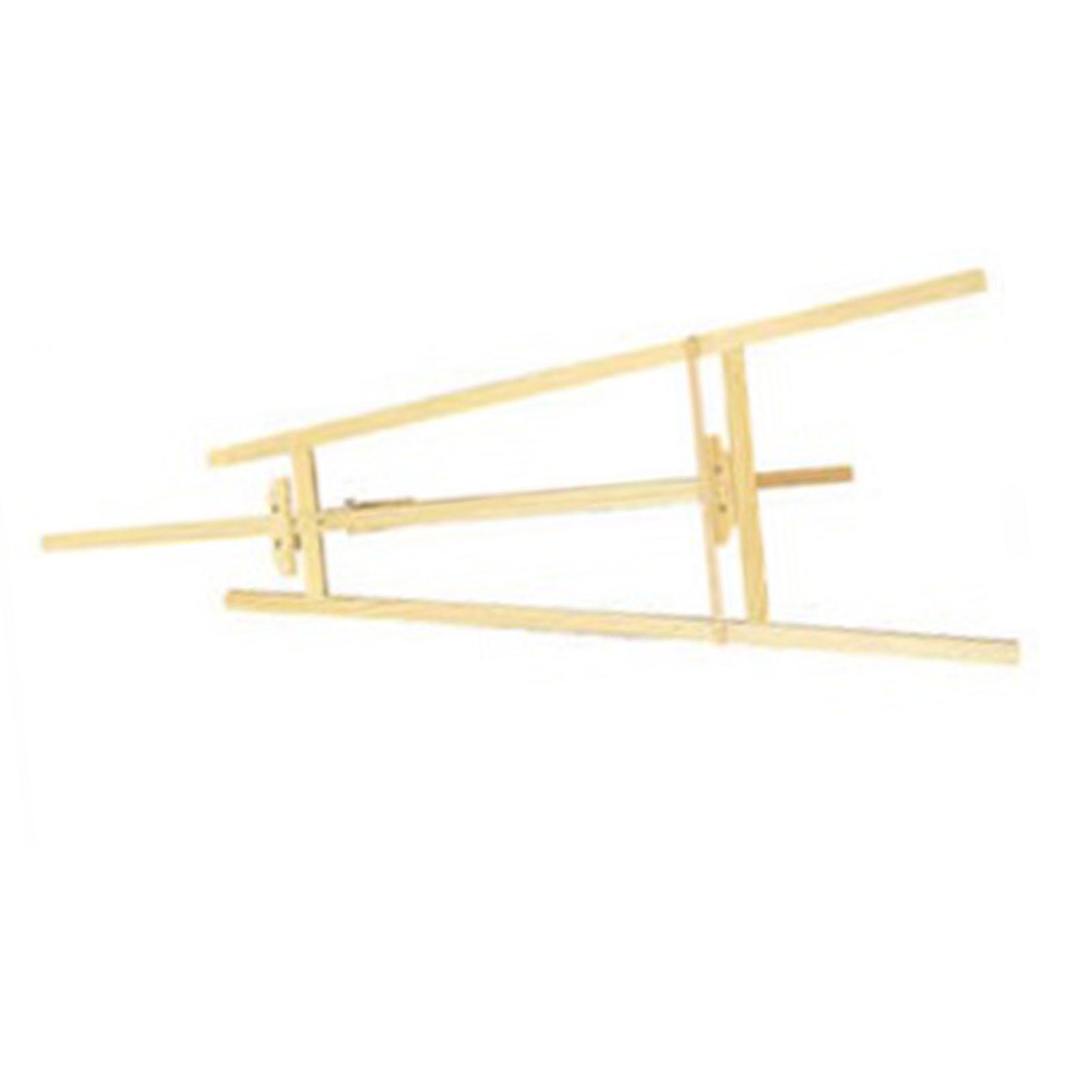 

Art Easel Stand Stable Durable Wooden Easel Easy Assembly Adjustable Easel for Painting Drawing Exhibition