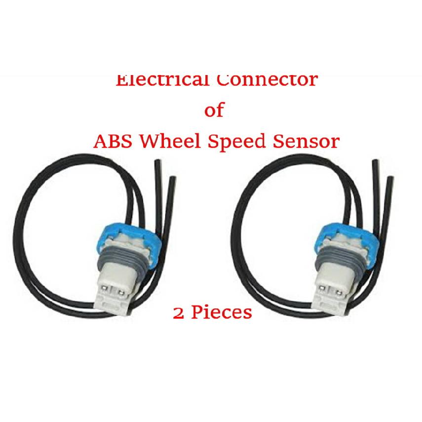 2 Connectors of ABS Wheel Speed Sensor Front L/R Captiva EquinoxTorrent VUE XL7