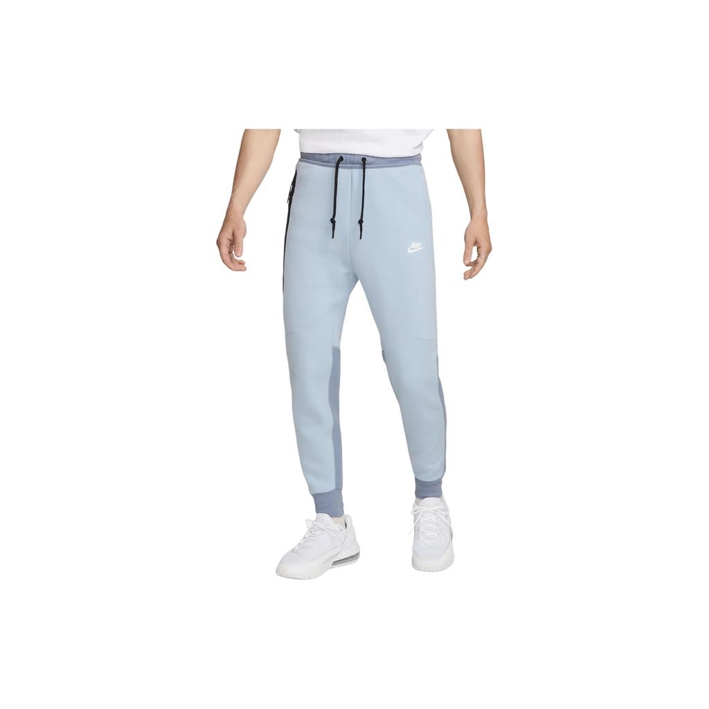 New Nike Sportswear Tech Fleece Knitted Sweatpants Men's Light Armory Blue FB8003-440