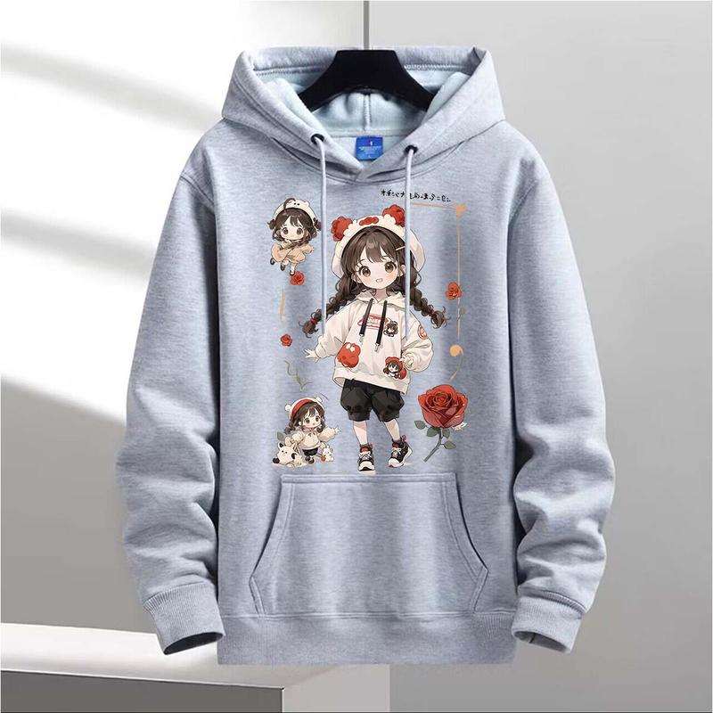 Women Hoodies Anime Omniscient Reader Graphic Sweatshirt Cartoon Comic Kawaii Printing Pullovers for Girls Winter Fleece Clothes