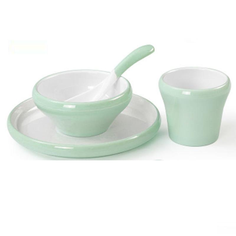 Restaurace v čínském stylu Hotel Melamin Dvoubarevná sada čtyřdílného kreativního nádobí z imitace porcelánu proti pádu