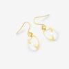 ESTELLE [Official] Women's Hook Earrings, 10K Yellow Gold, 0202-3423-0019-0000