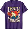 Retro Rabbit Death To Tyrants Vintage 90s Funny Quote TShirt Retro Style Street Saying Tee Novelty Gift Short Sleeve Blouses