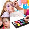 Body Paint Kit - Non-toxic - 15 Colors - Washable - With Brush - Halloween