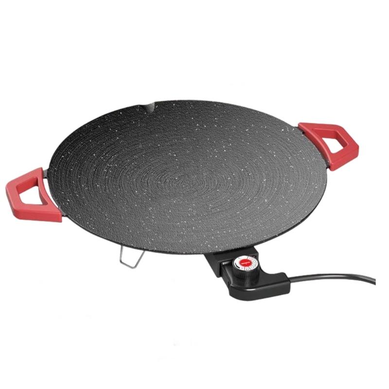Metāla Non-stick Elektriskā Grila Panna Iekštelpu