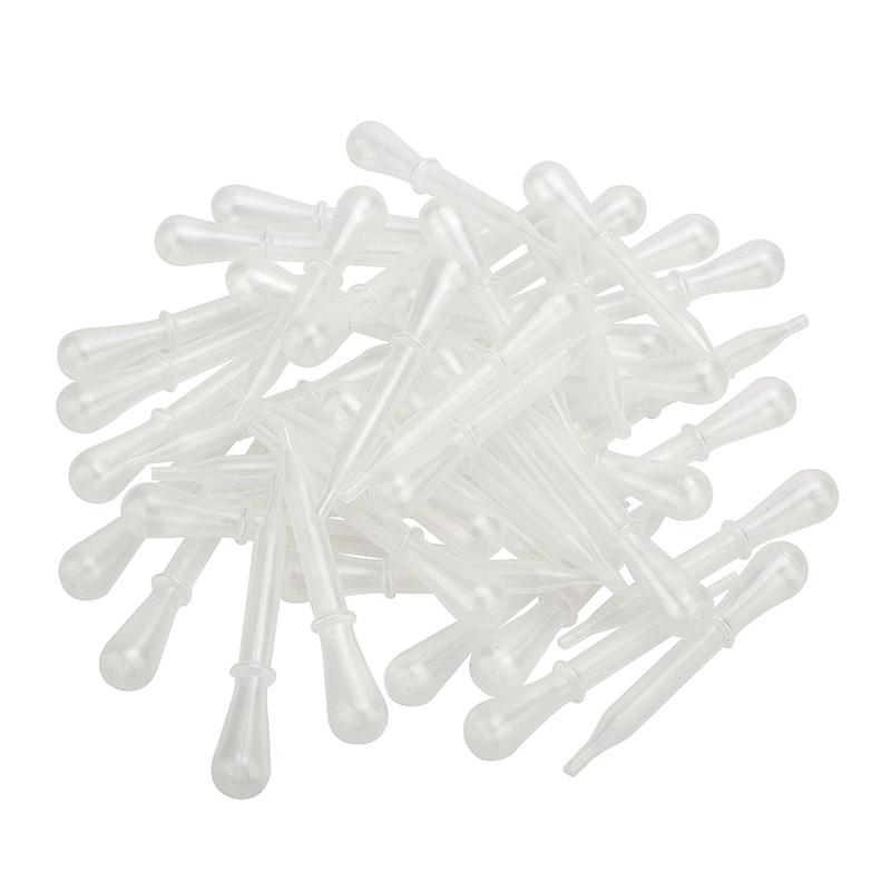5/10Pcs Plastic Disposable Pipette Transfer Graduated Pipettes Liquid Dropper For Ear Eye Essential Oils Alcohol Paint Lab