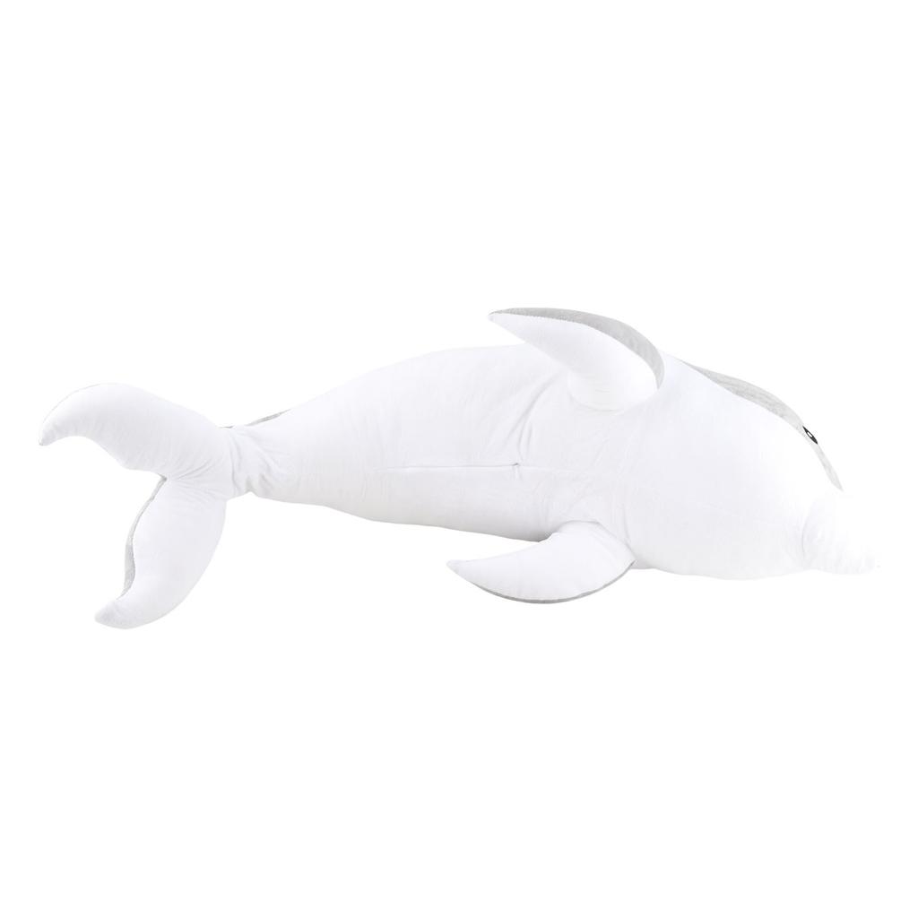 Soft Plush Toy Cute Large Dolphin Shape Comfortable Multifunction Portable Stuffed Plush Animal