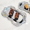 European Style Retro Serving Platter Embossed Design Jewelry Decoration Plate  Cafe Cake Dish