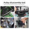 Adjustable Threaded Crankshaft Pulley Removal Tool Universal Puller For Ribbed Drive Pulley Crankshaft Remover Car Repair T V5H9
