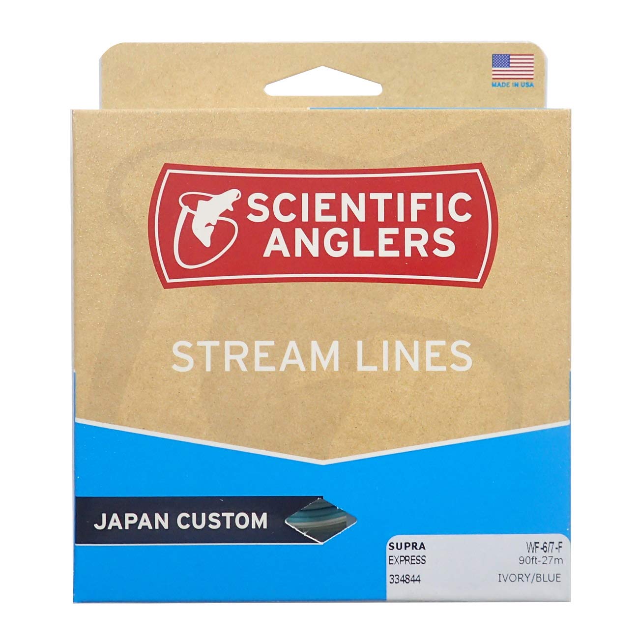 TIEMCO SA Supra EXP Floating Line Ivory WF6/7F бежевый