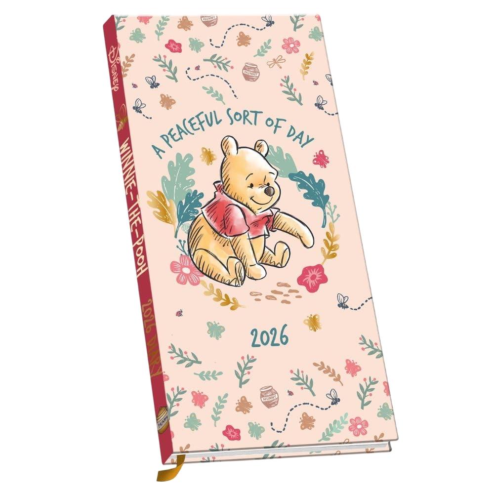 Winnie the Pooh 2026 Slim Diary
