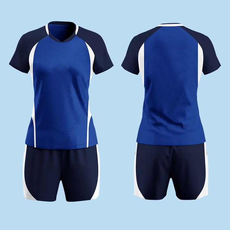 Women Men Volleyball Jersey Set Short Sleeve Training Uniforms Sports