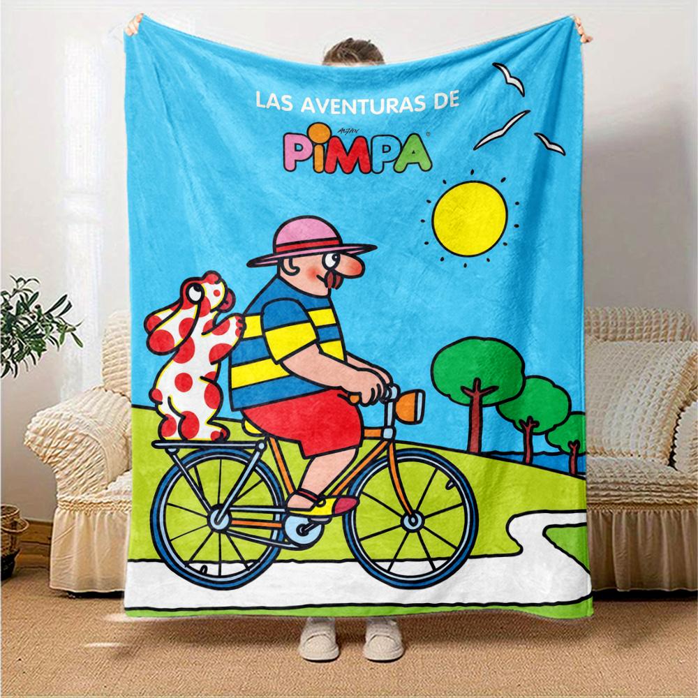 Pimpa Blanket, High quality Comfortable for All Seasons, Home Decor, Warmth and Comfort