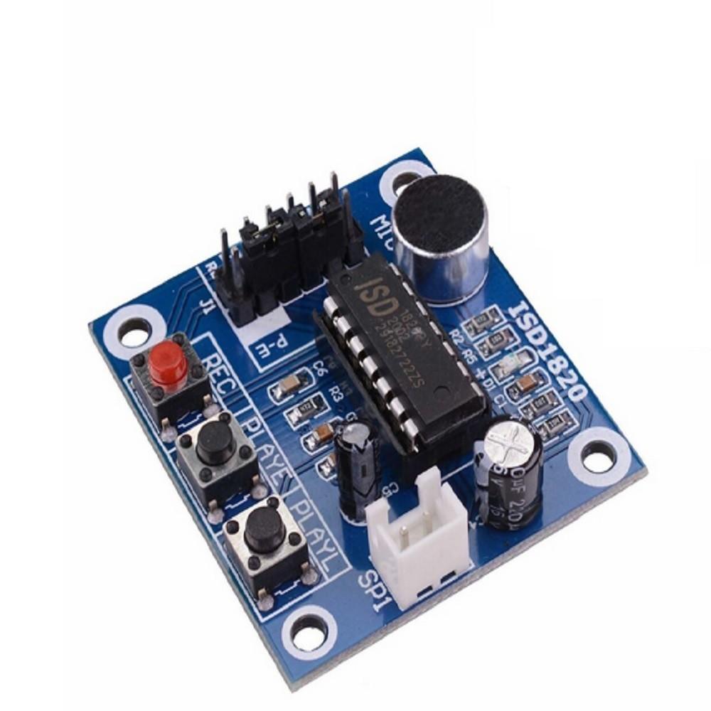 ISD1820 Sound Voice Recording Playback Module Board Looping/Inching/Single Pass