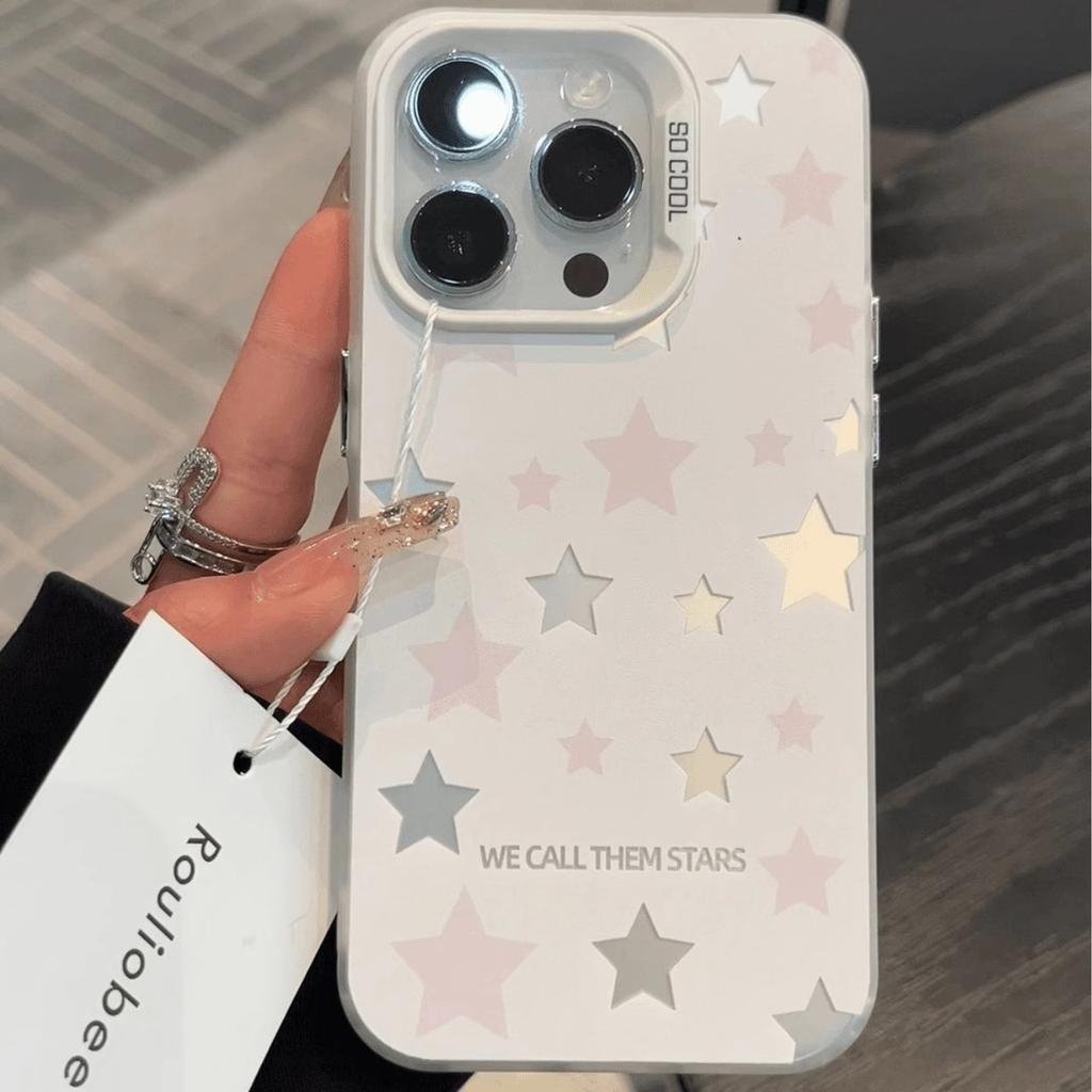 Full Screen of Stars for Apple 16promax Creative for IPhone13/12 Mobile Phone Case 15plus Anti-fall 11