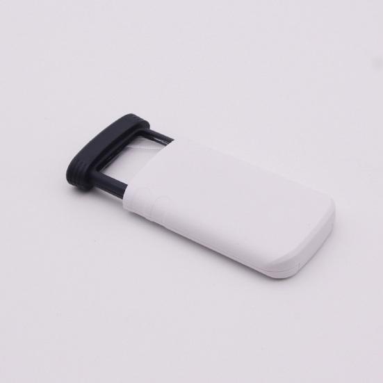 Magnifying Glass with LED Light Pull-Out Portable Magnifier Elderly Reading Pocket Loupe for Traveling