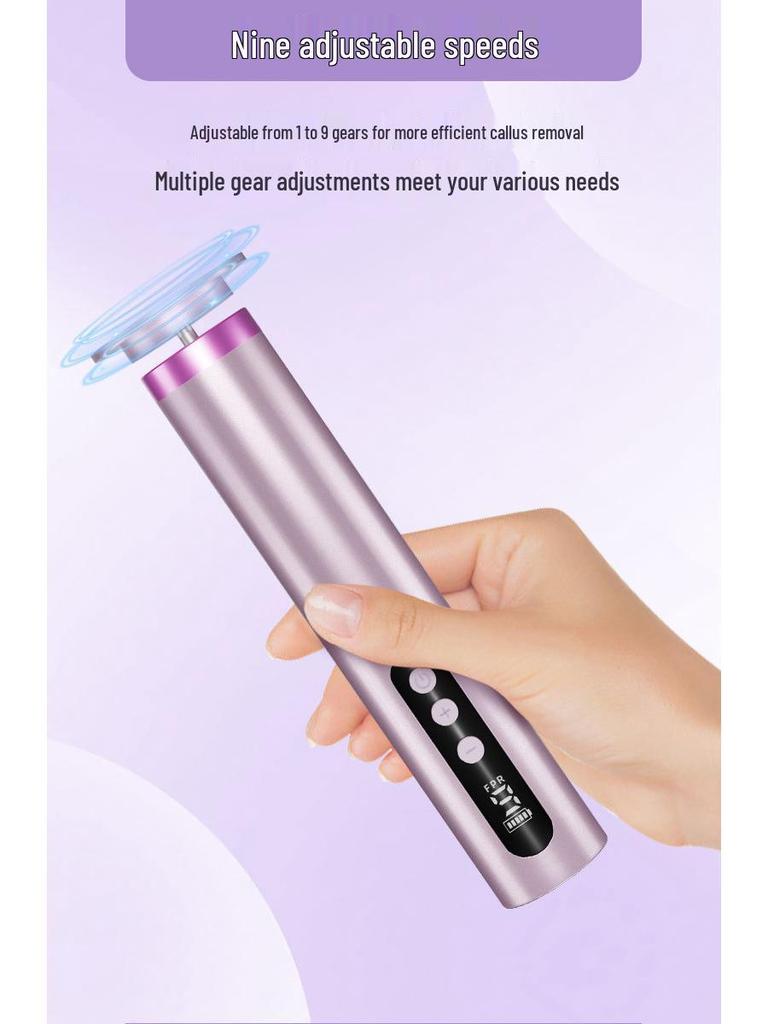 Portable Electric Foot Grinder & Dead Skin Remover for Home and Salon Use - Perfect for Foot Care and Nail Treatment