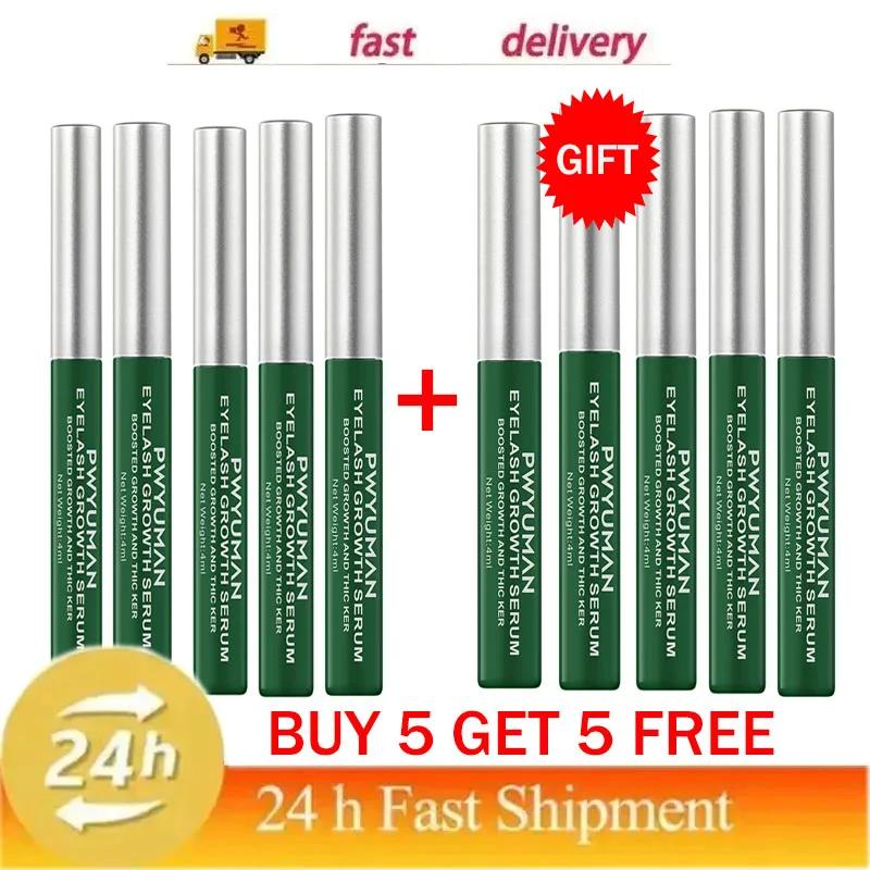 Fast Eyelash Growth Serum 7 Days Natural Eyelash Enhancer Longer Fuller Thicker Curling Lash Treatment Makeup Eye Care Products