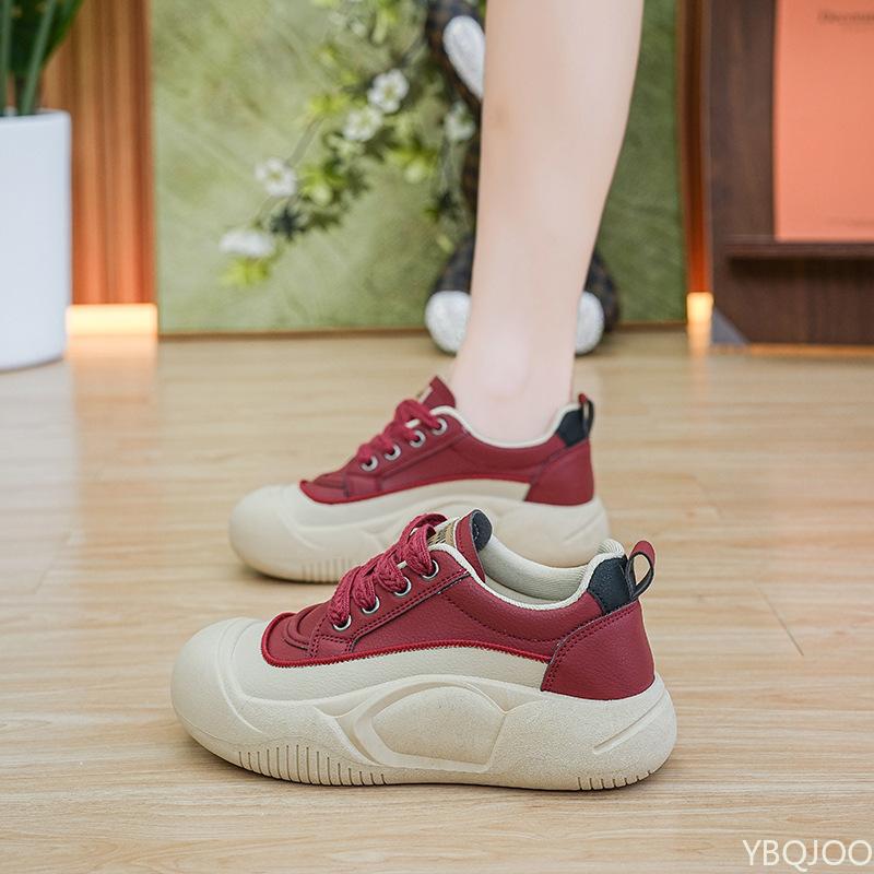 Fashion New retro fashion shoes for women in spring autumn soft soled versatile comfortable thick soled wear-resistant sports shoes