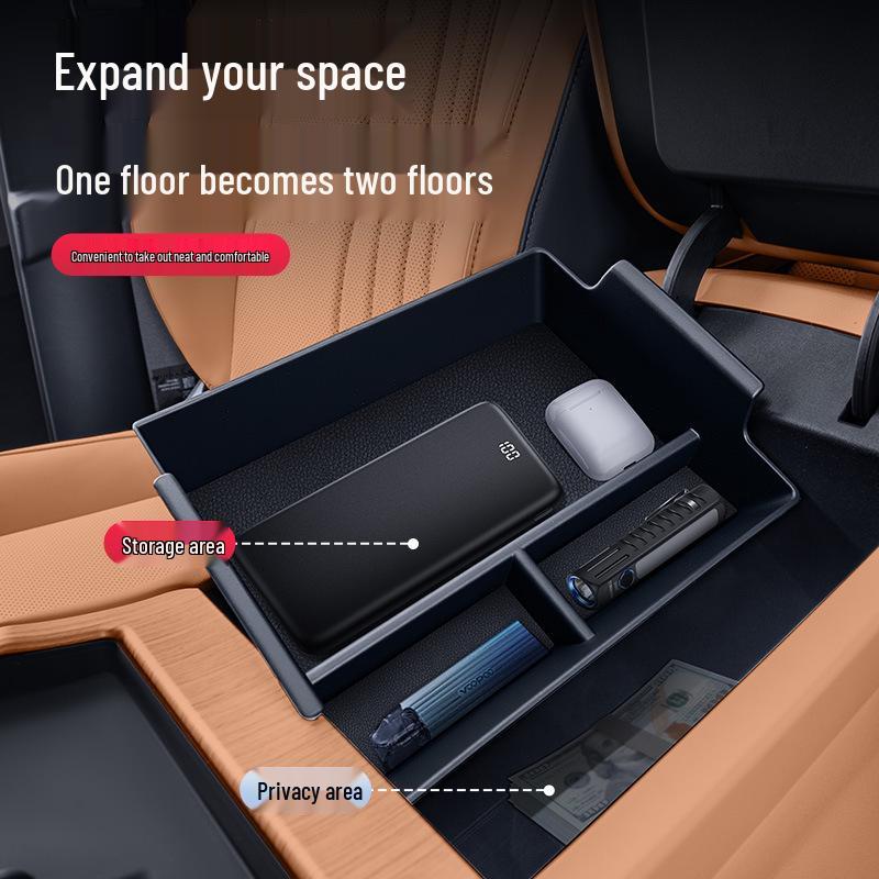 25-Model Boyue L Fourth-Gen Armrest Storage Box: Central Control Modification & Decoration Accessories