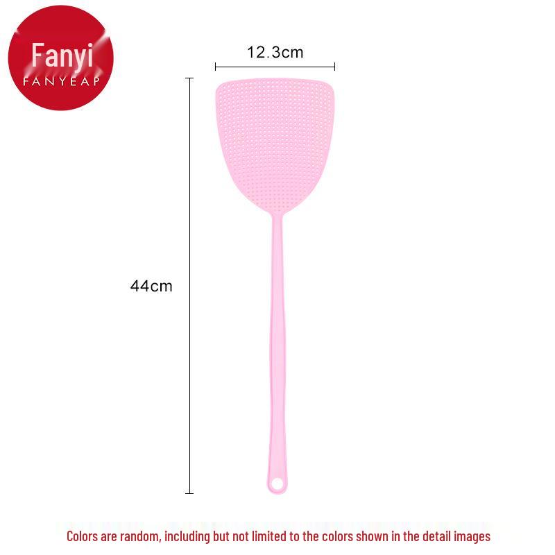 

10-Year Warranty Fly Swatter - Extra Large Plastic Mesh with Long Handle for Mosquito Control
