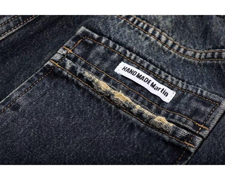 Women's High-Waist Retro Straight Jeans - Spring/Autumn 2025, Plus Size, Floor-Length, Wide Leg, Slimming Fit