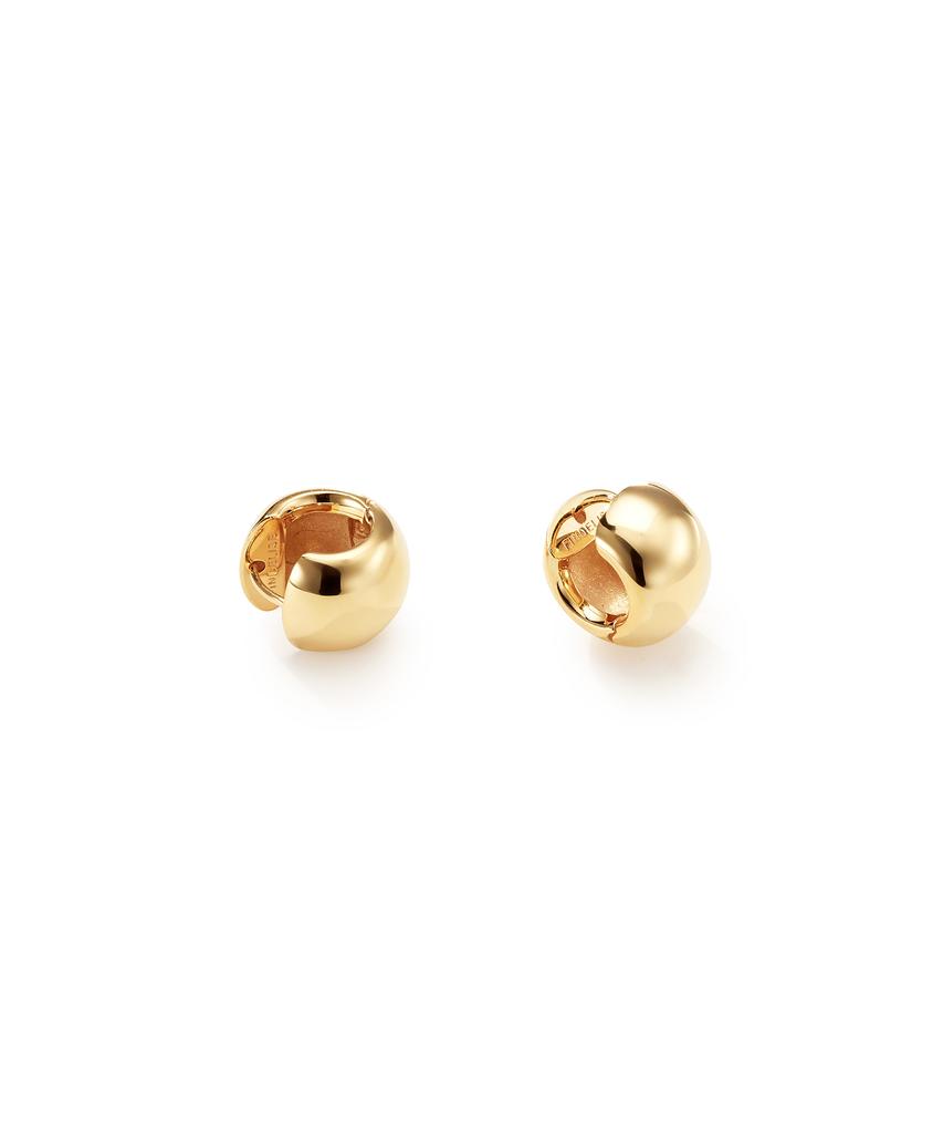 Findelise 925 Chubby Donut Earrings (Gd)