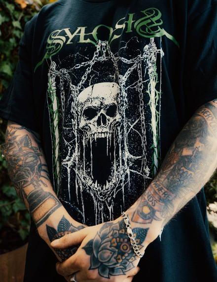 VTG Sylosis Band Monolith Black Concert Shirt CL689 XXL