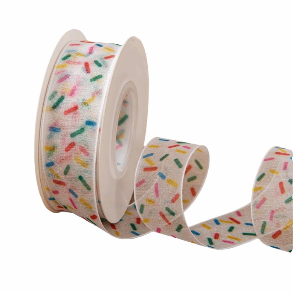 25 Yards Gift Box Wrapping Ribbon Children's Day Decoration Ribbon Cake Decoration