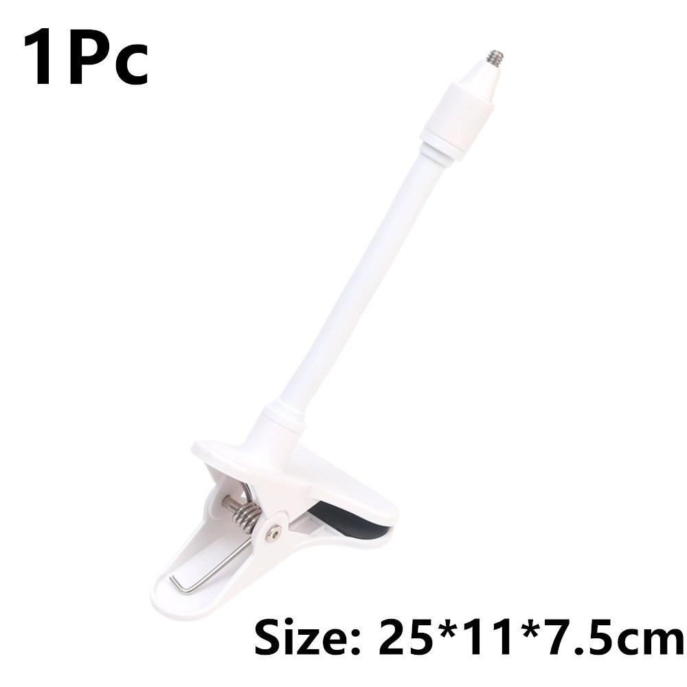 

Protable Bendable Camera Clamp with Clip Flexible Monitor Holder Stand Punch-free Camera Fixed Bracket білий