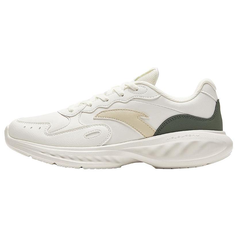 New Anta Nebula Abrasion Resistant Breathable Low Top Casual Running Shoes Women's White 922325571-7