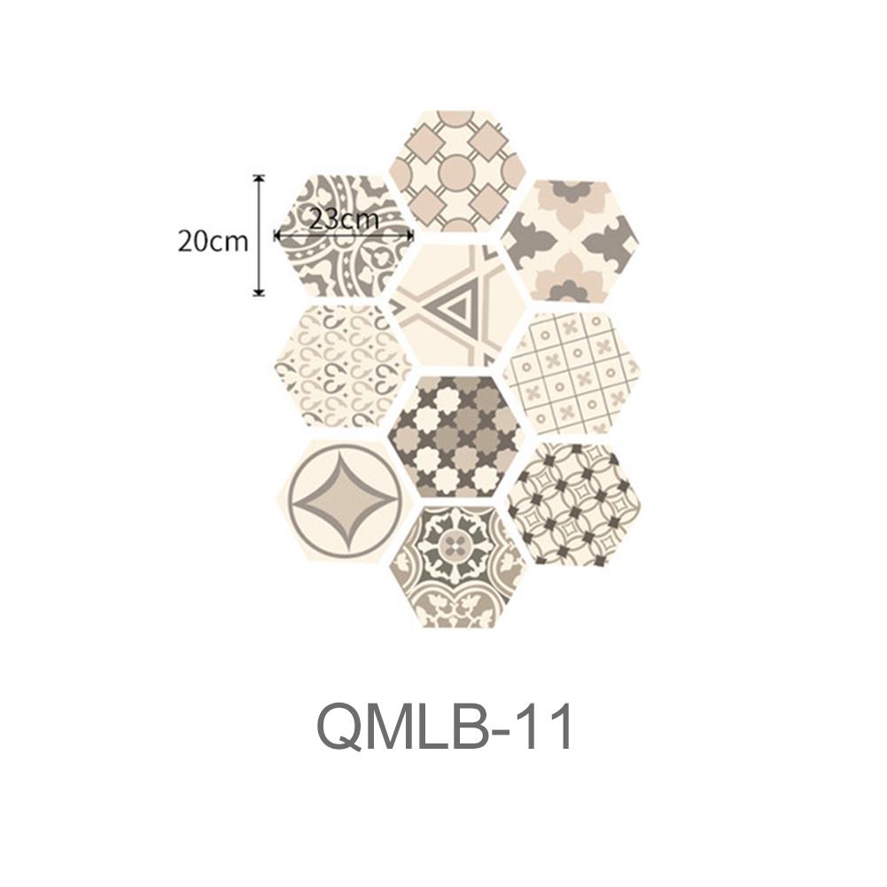 Tapet PVC 10 buc. Tapet autoadeziv impermeabil, rezistent la ulei, autocolant de perete în stil nordic pentru bucătărie, baie, autocolant