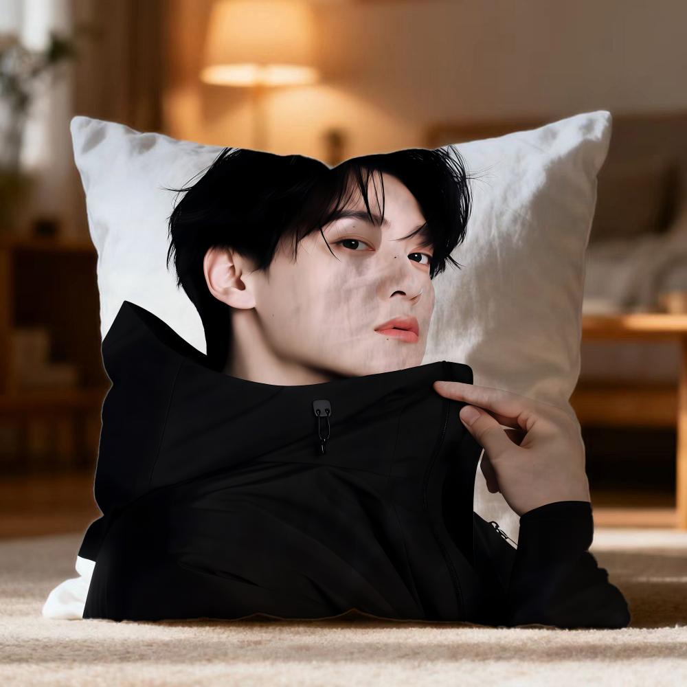 Hot T-TTian Xuning Cushion Cover Soft Washable Pillow Case Multi-Scene for Couch Bed Travel Office Use