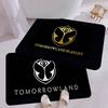T-Tomorrowland Music Logo Tappeto per Corridoio Stile INS Morbido Pavimento per Camera da Letto Tappetino per Lavanderia Casa Tappeti Antiscivolo per Zona Comodino