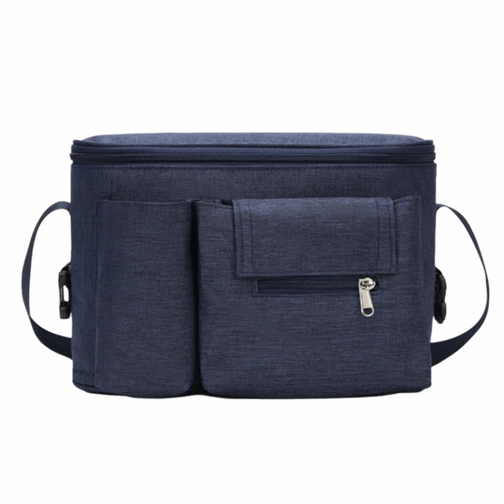 Cartoon Baby Stroller Hanging Bag Multiple Pockets Diaper Bag Organizer Mummy Storage Bag Outdoor