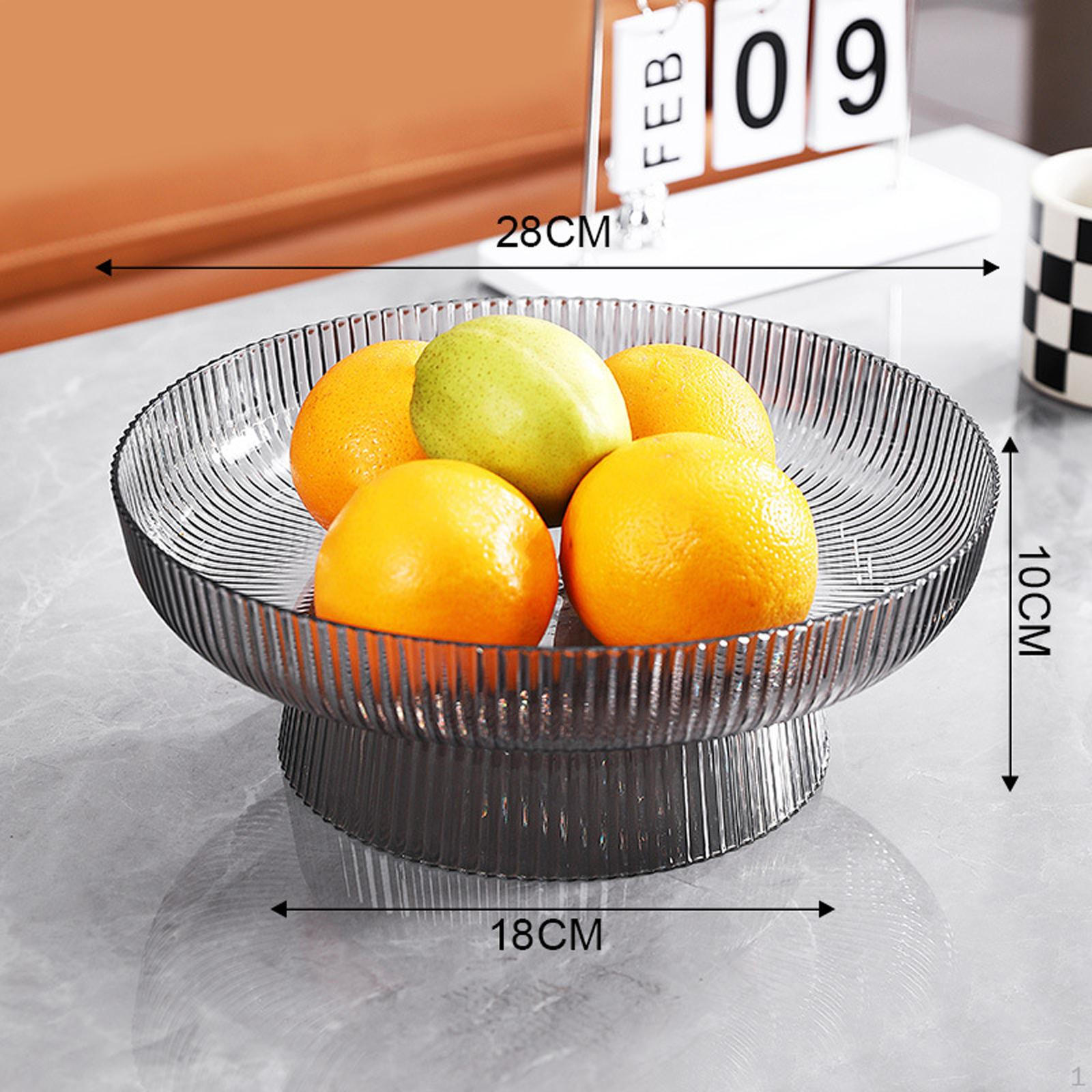 

Декоративная чаша на подставке, подставка для десерта, корзины для хранения, держатель для посуды серый