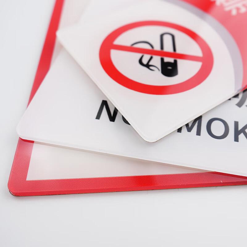 Acrylic No Smoking Sign