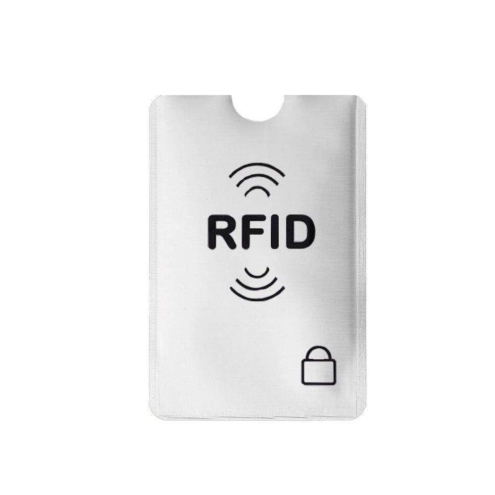 

5pcs Anti-theft RFID Card Holder Colorful Aluminium Reader Lock Protect Case Cover Safety Passport Protector Sleeves