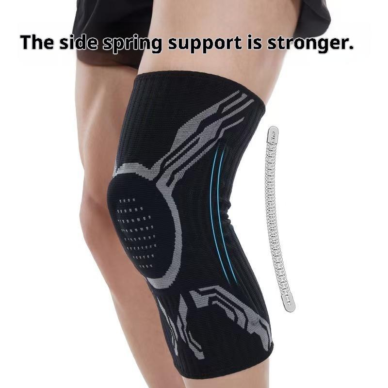 Smart Knob Knee Brace Lateral Stabilizer Patella Gel Pad Compression Support for Meniscus Tear Pain Relief