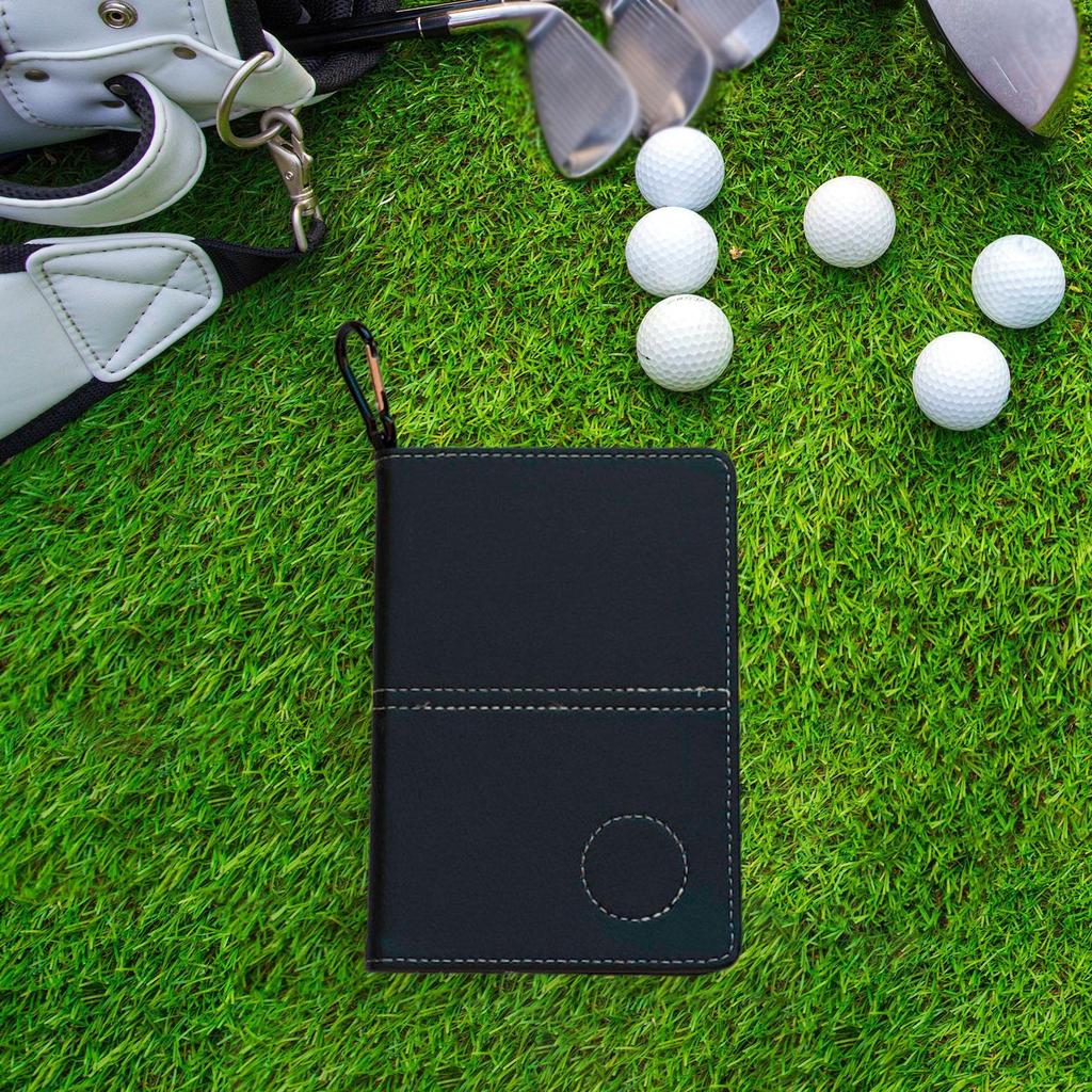 Golf Scorecard Holder ,Yardage Book Cover, Portable , Cover Score Card Notebook for