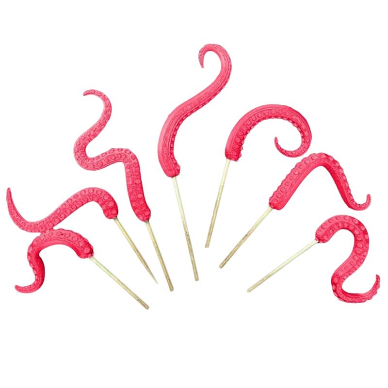 

M-Modern-Tentacle Plant Decoration, Octopus Plant Tentacle Art Octopus Interior Decoration Garden, Plant Ornaments червоний