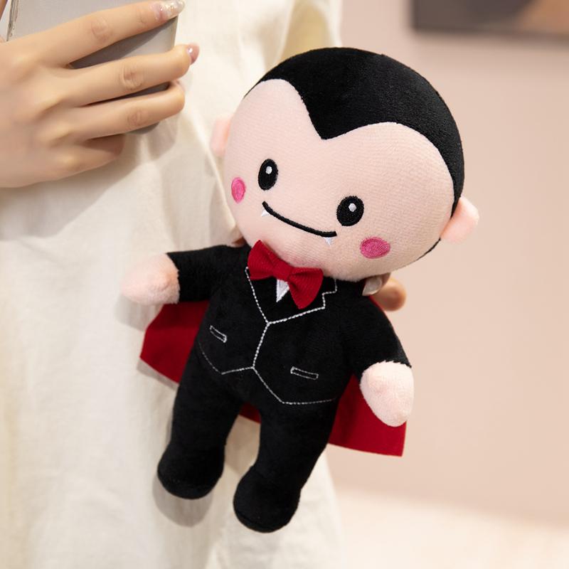 1Pc 25Cm Kawaii Halloween Mummy Skeleton Vampire Plush Dolls Stuffed Soft Toy For Halloween Party Decor Funny Gift