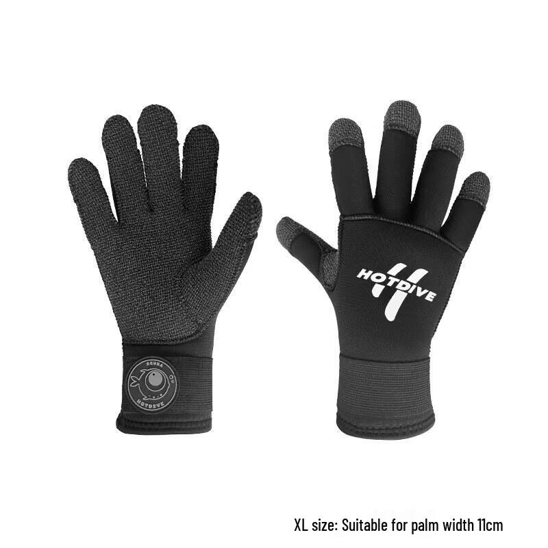 HOTDIVE 5MM Kevlar Neoprene Diving Gloves