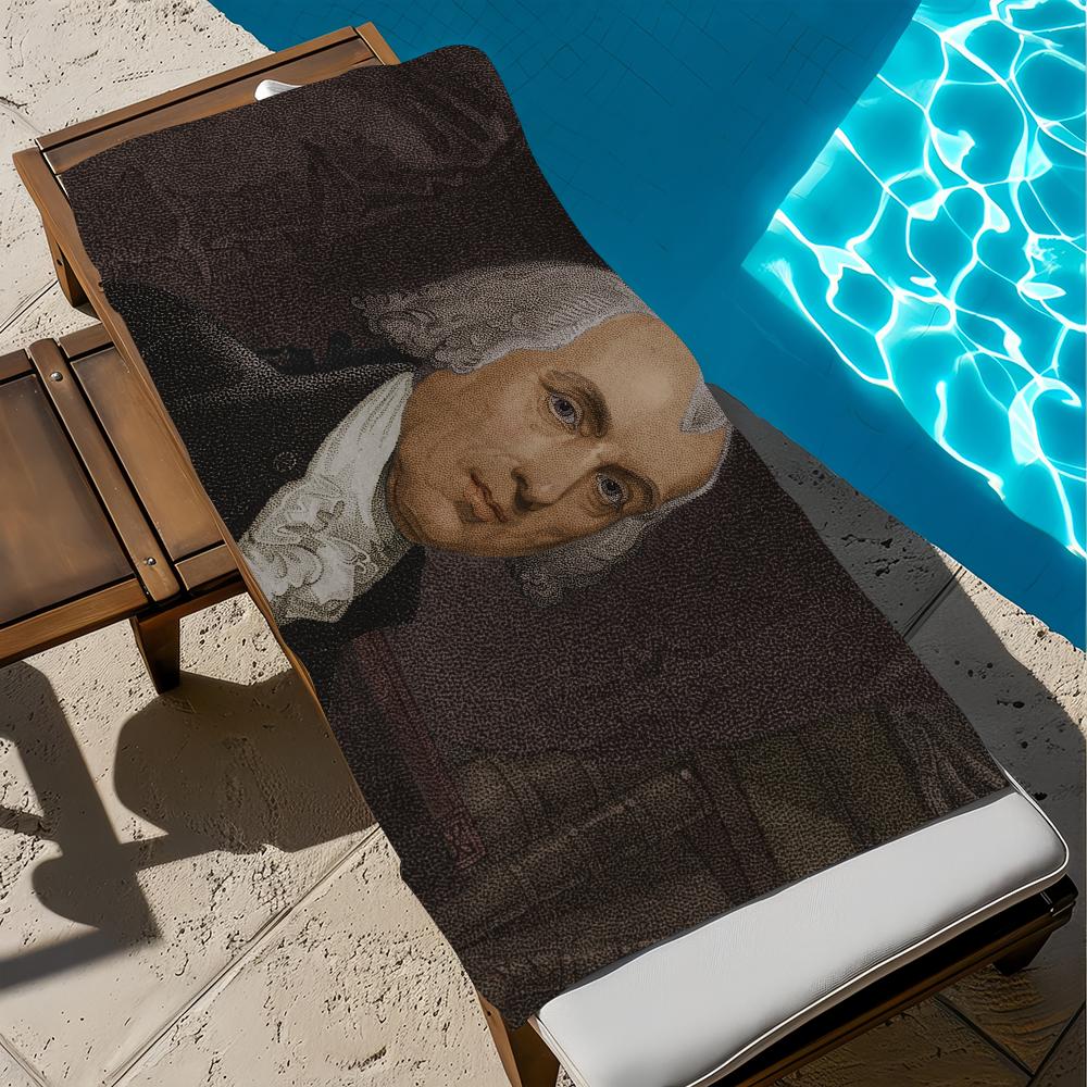Towel Beach Bath Quick-Drying J-James Lightweight Portable Sauna Camping Swim Pool Portrait M-MadisonS Travel