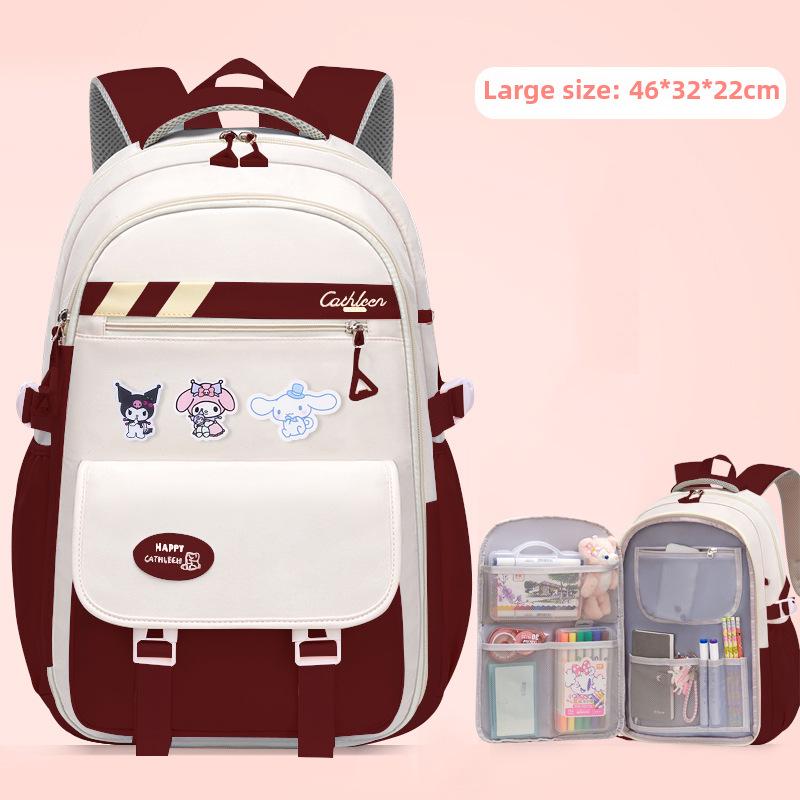 Trendy Large-Capacity Women's Backpack for Students - Ideal for Junior High School and Commuting